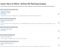 Tablet Screenshot of learnoilpainting.blogspot.com