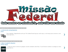 Tablet Screenshot of missaofederal.blogspot.com