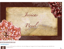 Tablet Screenshot of jessicas-pyssel.blogspot.com