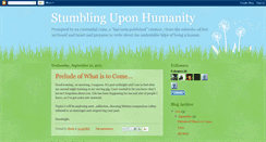 Desktop Screenshot of discoverhumanity.blogspot.com