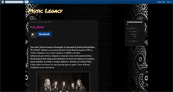 Desktop Screenshot of leftforlegacy-music.blogspot.com