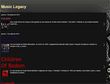 Tablet Screenshot of leftforlegacy-music.blogspot.com