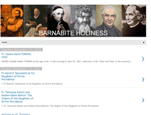 Tablet Screenshot of barnabiteholiness.blogspot.com