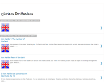 Tablet Screenshot of letrasetraducoesdemusicas.blogspot.com