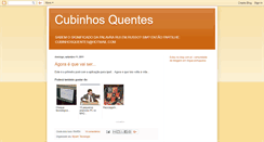 Desktop Screenshot of cubinhosquentes.blogspot.com