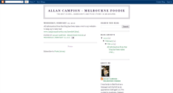 Desktop Screenshot of allancampionmelbournefoodie.blogspot.com