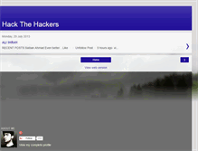 Tablet Screenshot of hackthehackerzz.blogspot.com