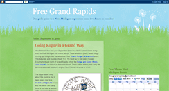 Desktop Screenshot of freegrandrapids.blogspot.com