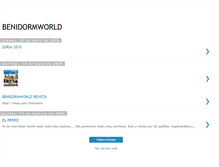 Tablet Screenshot of benidormworld.blogspot.com