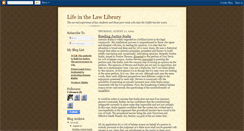 Desktop Screenshot of jfkulawlibrary.blogspot.com