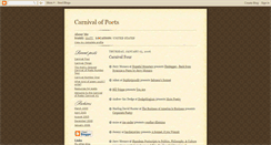 Desktop Screenshot of carnivalofpoets.blogspot.com