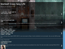 Tablet Screenshot of crazysexylife.blogspot.com