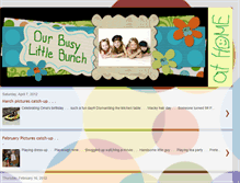 Tablet Screenshot of ourbusylittlebunchathome.blogspot.com