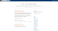Desktop Screenshot of evilsqueezy.blogspot.com