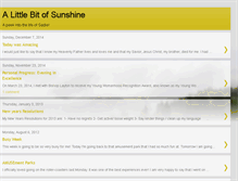 Tablet Screenshot of alittlebitofsun-shine.blogspot.com