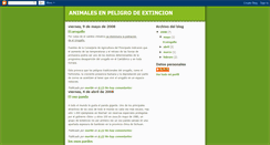 Desktop Screenshot of martin-animalesenpeligrodeextincion.blogspot.com