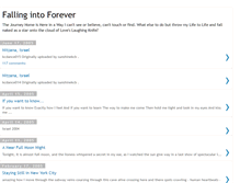 Tablet Screenshot of fallingintoforever.blogspot.com