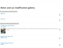 Tablet Screenshot of motormodificationgallery.blogspot.com