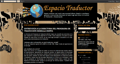 Desktop Screenshot of espaciotraductor.blogspot.com