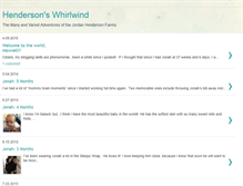 Tablet Screenshot of hendersonswhirlwind.blogspot.com