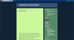 Desktop Screenshot of fragmentosdaaprendizagem.blogspot.com