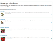 Tablet Screenshot of comocambianlasmariposasyotrosbichos.blogspot.com