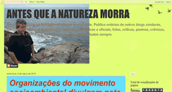 Desktop Screenshot of antesqueanaturezamorra.blogspot.com