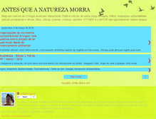 Tablet Screenshot of antesqueanaturezamorra.blogspot.com