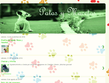 Tablet Screenshot of patasymacetas.blogspot.com