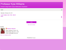 Tablet Screenshot of kylalwilliams.blogspot.com