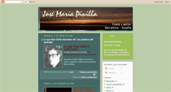 Desktop Screenshot of josemariapinilla.blogspot.com