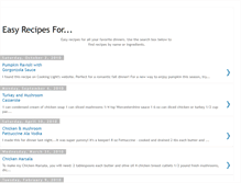 Tablet Screenshot of easy-recipes-for.blogspot.com
