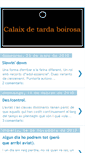 Mobile Screenshot of calaixdetardaboirosa.blogspot.com