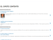 Tablet Screenshot of cipotecontento.blogspot.com