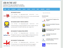 Tablet Screenshot of jobinthelist.blogspot.com