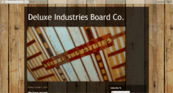 Desktop Screenshot of deluxeindustries.blogspot.com