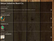 Tablet Screenshot of deluxeindustries.blogspot.com