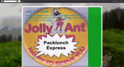 Desktop Screenshot of jollyantfoods.blogspot.com