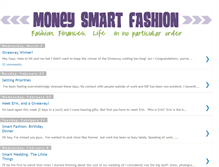 Tablet Screenshot of moneysmartfashion.blogspot.com