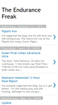 Mobile Screenshot of endurance-freak.blogspot.com