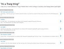 Tablet Screenshot of itsatrangthing.blogspot.com