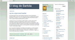 Desktop Screenshot of elblogdebartola.blogspot.com