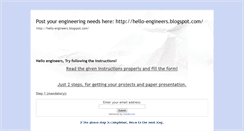 Desktop Screenshot of engineering-request.blogspot.com
