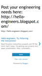 Mobile Screenshot of engineering-request.blogspot.com