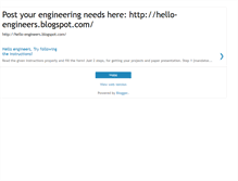 Tablet Screenshot of engineering-request.blogspot.com