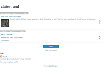 Tablet Screenshot of claire-and.blogspot.com