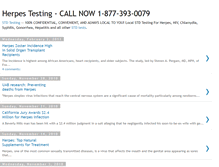 Tablet Screenshot of localherpestesting.blogspot.com
