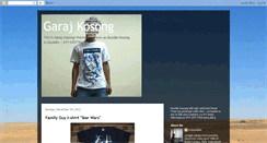 Desktop Screenshot of garajkosong.blogspot.com