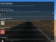 Tablet Screenshot of garajkosong.blogspot.com
