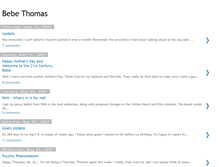 Tablet Screenshot of bebethomas.blogspot.com